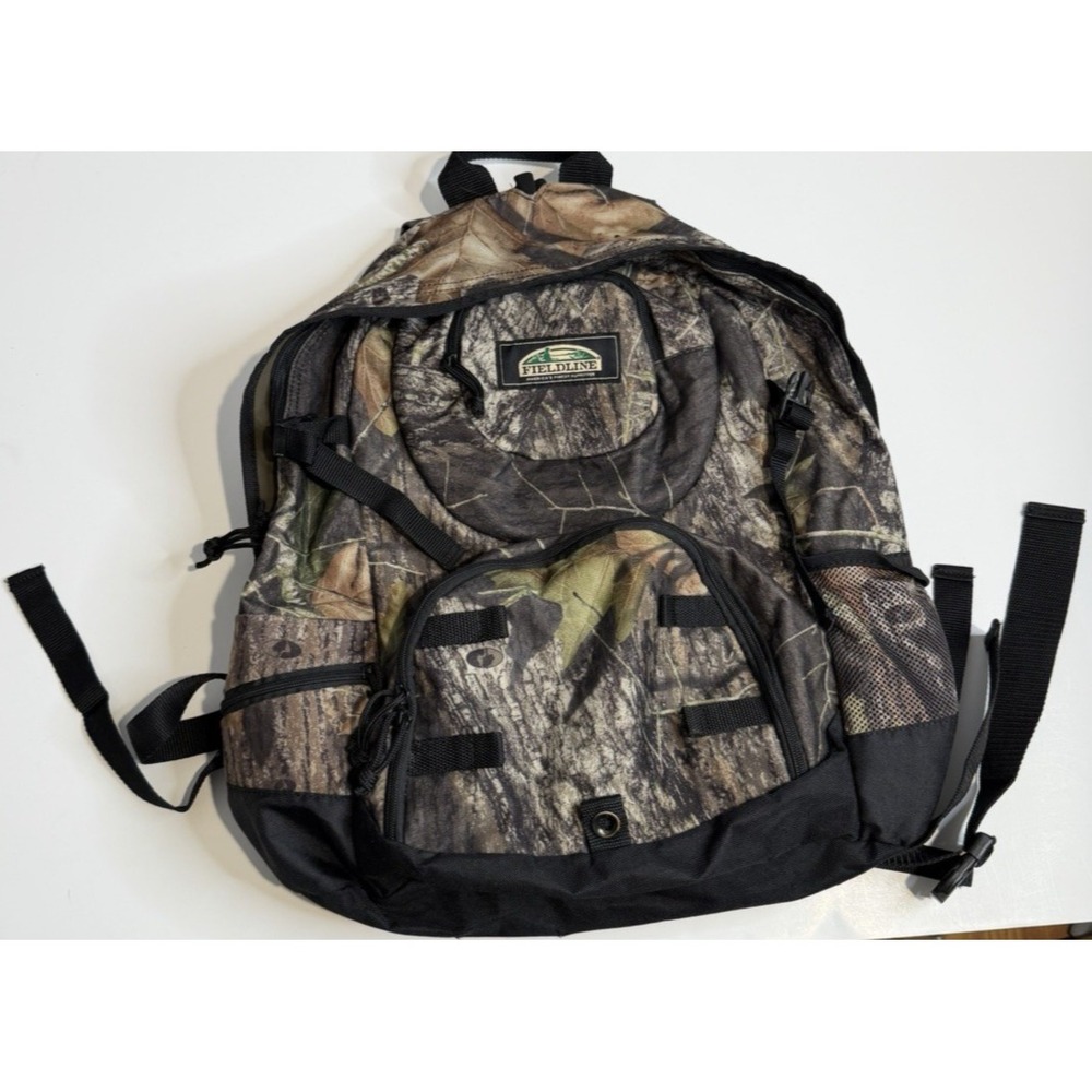 Fieldline Camo Backpack Hunting Hiking Outdoors Camping Daypack Pockets Gorpcore